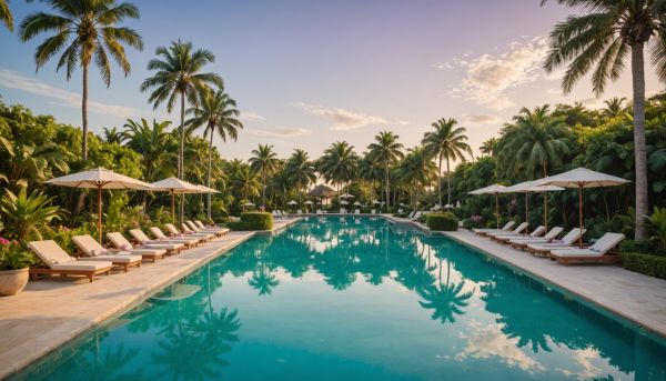 Comment profiter des plus belles piscines et jardins ?