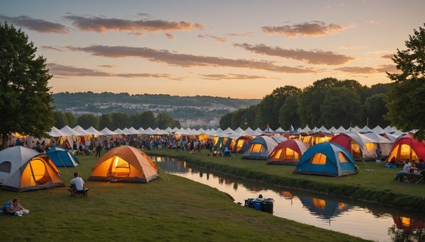 Le camping lors des fêtes de Bayonne : Une expérience basque inoubliable