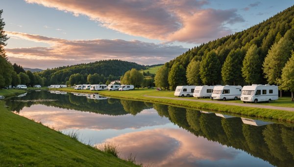 Où trouver une aire de camping-car pour un séjour au bord d'un lac dans le Pays Basque ?